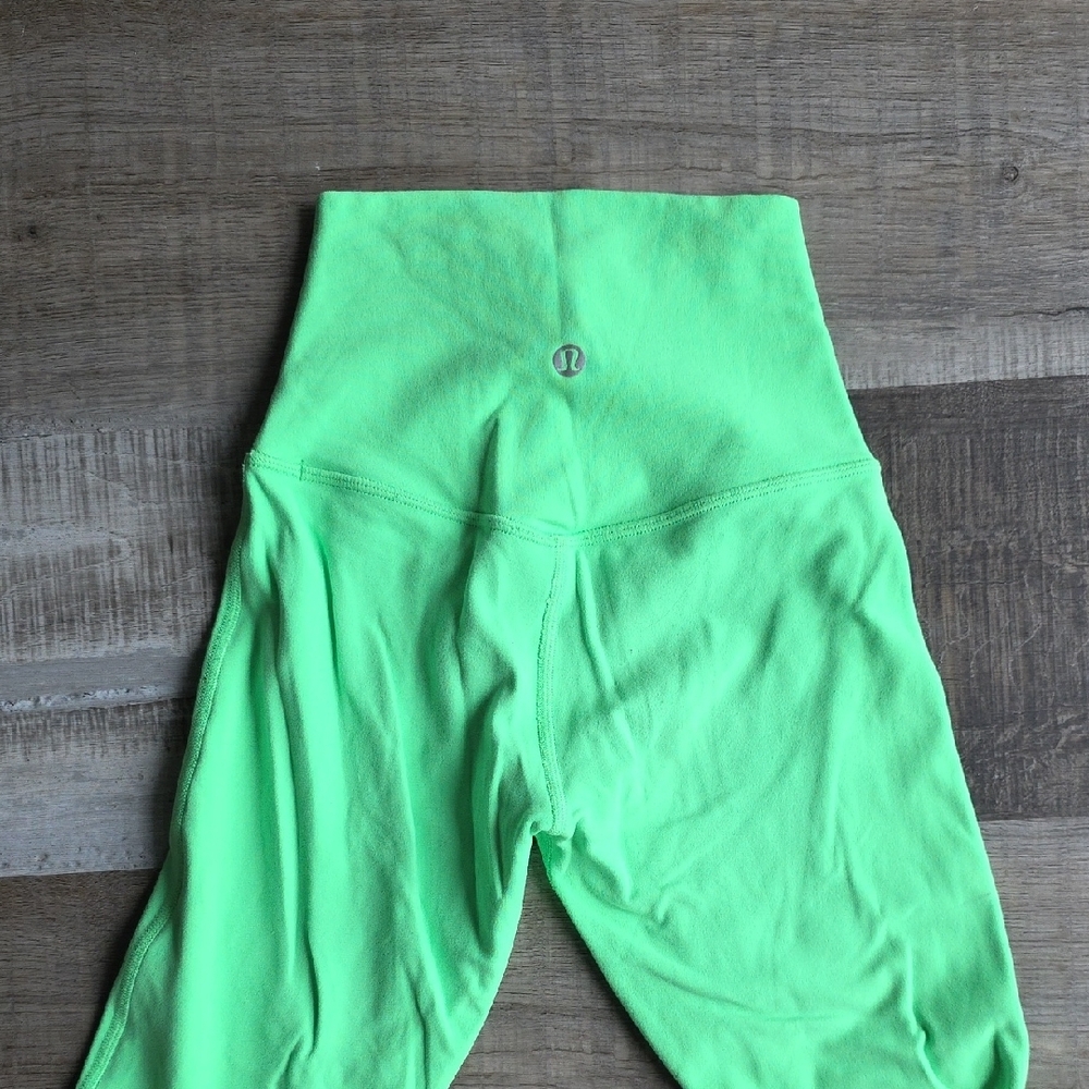 Lime Green Lululemon Leggings